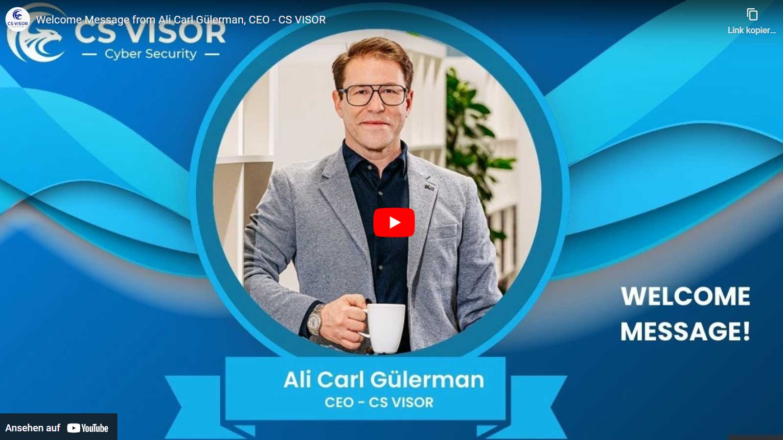 Welcome Message from Ali Carl Gülerman - 2024 (Video)